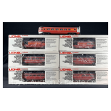 (7) Lionel Southern Pacific Passenger Cars: No. 9589, 9590, 9591, 9592, 95993, 7204, and Parlor Car