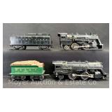 (2) Lionel Steam Locomotives, No. 1110 and 1060, and 2 Tenders, No. 6026W and 1872T
