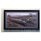 "Power and Pride" by Pete Lerro Lithograph, Framed 17"x30"