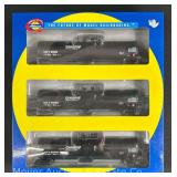 Athearn HO Scale Chief Ethanol Fuels Inc. Tank Car 3-Pack, No. 79604, with Original Box