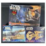 (3) AMT Star Wars Plastic Model Kits, 1 Sealed in Plastic, with Original Boxes