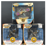 (3) Matchbox Collectibles Die-Cast Airplanes, with Original Boxes