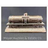 National Molasses Company Tank Car Desk Art/Paperweight, 5"w