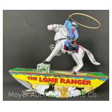 2003 Schylling Lone Ranger Tin Wind-up Toy, Reproduction, with Box