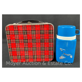 Vintage Aladdin Metal Lunchbox with Plastic Thermos