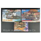 (3) DML Plastic Model Kits, with Original Boxes