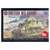 Airfix British M3 Grant Plastic Model Kit, 1/32 Scale, with Original Box