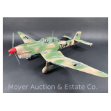 Large Balsa Wood Airplane Model, 33' Wingspan