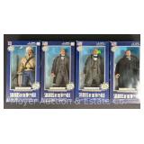 (4) Soldiers of the World Civil War Figures, 12"h, with Original Boxes