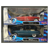(2) Maisto Special Edition 1:18 Scale Die-Cast 1949 and 1950 Ford Models, in Original Boxes