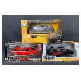 (3) Jada Toys 1:24 Scale Die-Cast Models, in Original Boxes