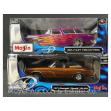 (2) Maisto Special Edition 1:18 Scale Die-Cast Chevrolet Model Cars, in Original Boxes
