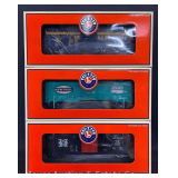 Lionel 6464 Boxcar Series X, 3 Pack, No. 39203, with Original Boxes