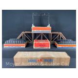 Lionel Trestle Sets, Plate Girder Bridges, and Operating Signal Bridge, all with Boxes