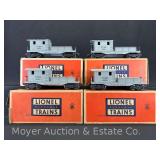 (4) Lionel No. 6419 Wrecking Cars, with Original Boxes