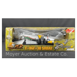 21st Century Toys F-86F-30 Sabre, 1:18 Scale Plastic Airplane Model, with Original Box