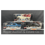 (3) Ertl American Muscle Die-Cast Models, 1969 Plymouth, 1969 Pontiac and 1955 Chevy