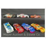 (7) Nascar Die-Cast Cars, 6"-9" Long