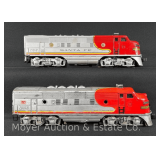 Lionel Santa Fe Diesel Locomotive AA Set, No. 2333 and 2353