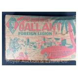 Marx Captain Gallant of the Foreign Legion Playset, with Original Box