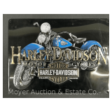 Harley-Davidson Tin Sign, 12.5"x17"