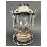 Dietz New York Central Railroad Lantern with Unmarked Clear Globe, 10"h