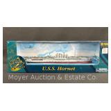 Gearbox Toys Military Classics U.S.S. Hornet Die-Cast Model, 1:700 Scale, with Original Box