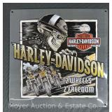 Harley-Davidson Tin Sign, 14.5"x14.5"
