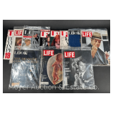Group of Vintage Life Magazines