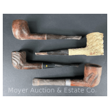 (4) Tobacco Pipes