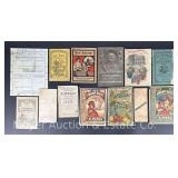 Group of Early Almanacs