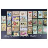 (25) Vintage Easter Postcards