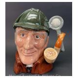 Royal Doulton "The Sleuth" Toby Jug, 8"h