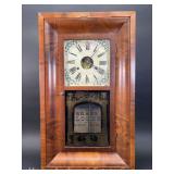 Chauncey Jerome Ogee Wall Clock, 26"x15.5"
