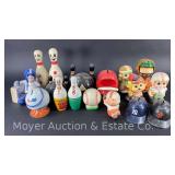 Group of Asst. Sports Coin Banks, 2"-7"h