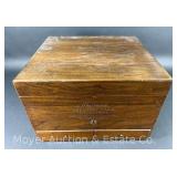 Strathmore Papers Wood Advertising/Display Case, 16.5"x15"x11"h