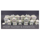 (12) Piece Antique Canister Set