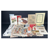 Group of Paper, Ephemera, Advertising, Pin Ups, Etc., Some Local