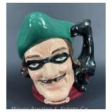 Royal Doulton "Dick Turpin" Toby Jug, 7"h