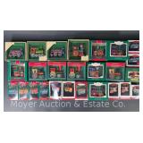 Group of Hallmark Train Ornaments, with Boxes
