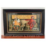 Vintage Renaissance Style Framed Print, 13"x20" Overall