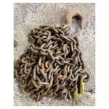Tow Chain, Hooks on Both Ends, 220" Long