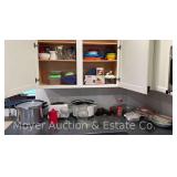 Contents of Kitchen, Small Appliances, Tupperware, Etc.