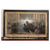 "Authors of the United States" Framed Print, 25.5"x40.5" Overall