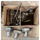 Group of Pneumatic Impact Drivers, Sockets, Etc.