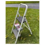 Gorilla Folding Step Stool, Commercial Duty, 225lb. Rating