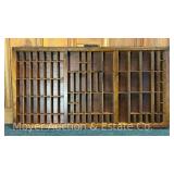 Typeset Drawer, with Handle, Antique, 17"x32"