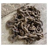 Tow Chain, Hooks on Both Ends, 180" Long
