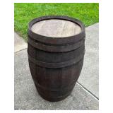 Oak Keg/Barrel, Good Condition, 21"h