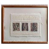Framed Mixed Media Artwork, Artist Signed on Back, New Mexico, 17”x21”